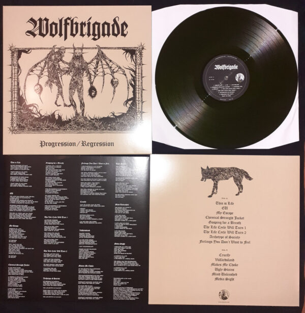 AG135 - WOLFBRIGADE - Progression / Regression LP - Image 2