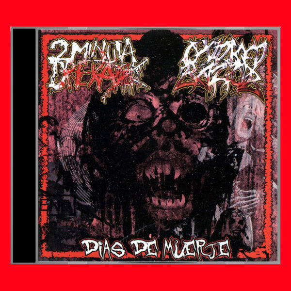 2 MINUTA DREKA / OXYDISED RAZOR - Split - CD (Grind Block Records)